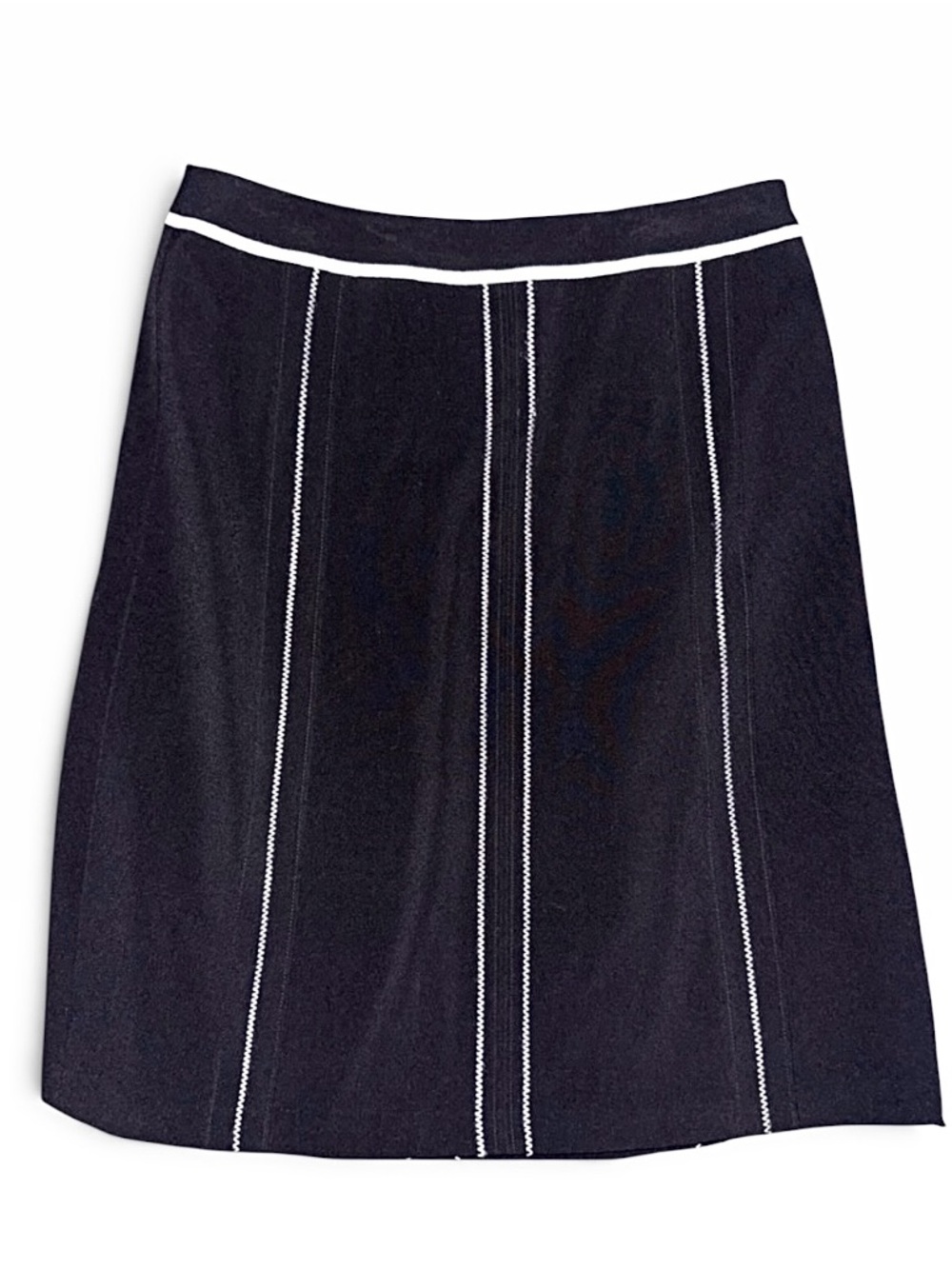 Ann Taylor | Women’s Lightweight Black/White Skirt - Size 4P